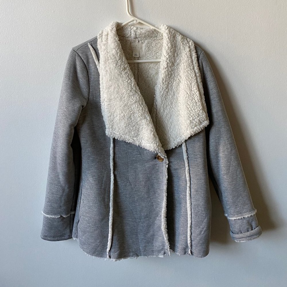 Caslon Fleece lined knit jacket - Picture 3 of 5